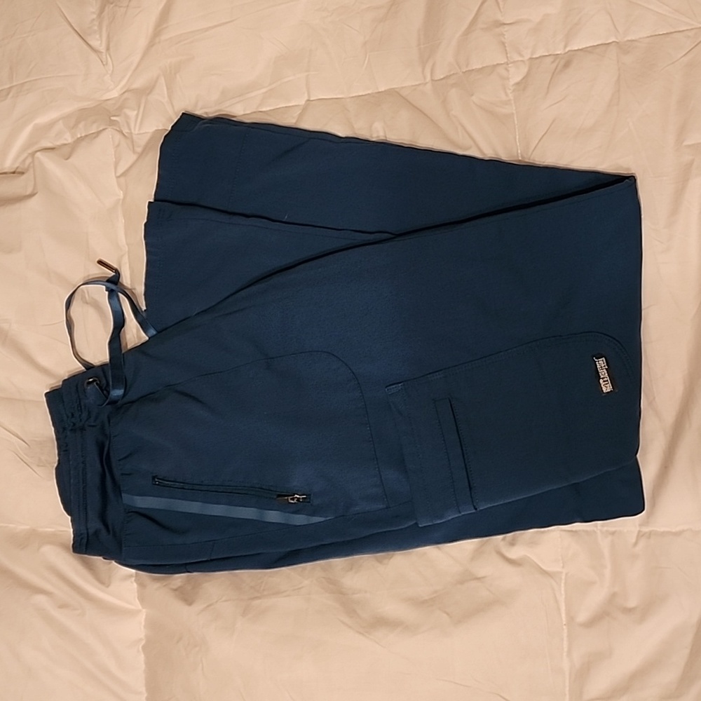 Grey's Anatomy Caribbean Blue scrub pants - Small